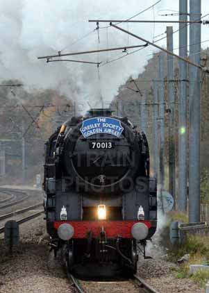 Purchase photo of 70013 OLIVER CROMWELL at Brookmans Park